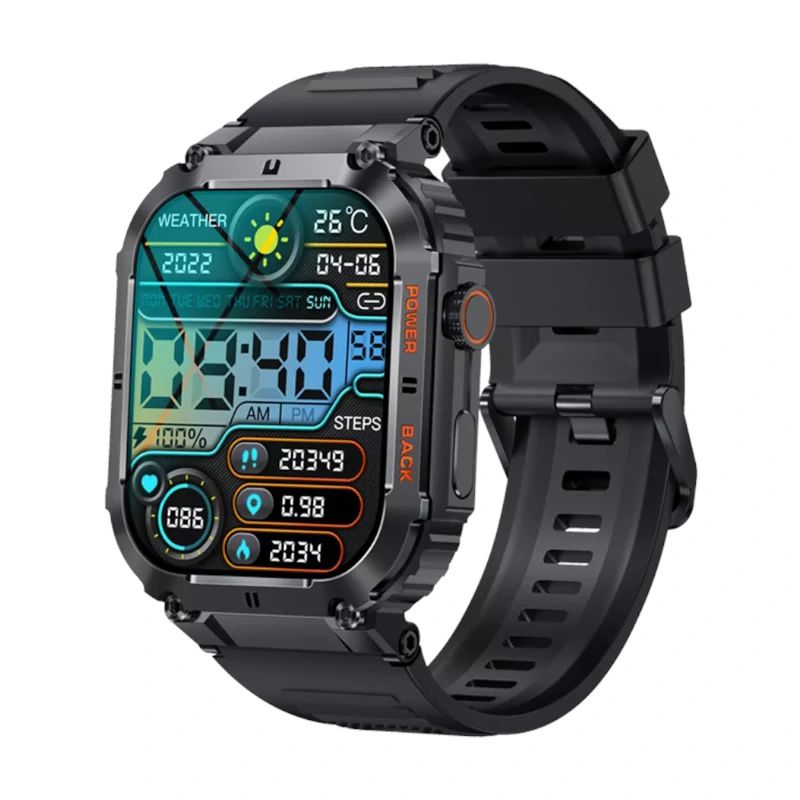 Denver Smartwatch Swc 191b Bt 1 96 Fc Pa Negro